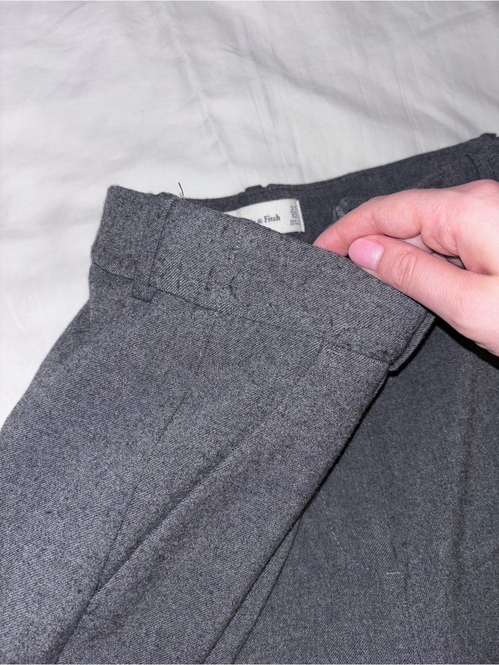 A&F Curve Love Wide Leg Dress Pants - Picture 11 of 15